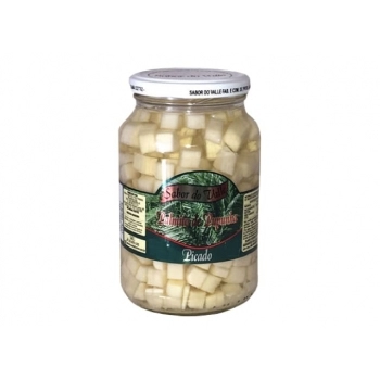 PALMITO PICADO [PUPUNHA] VIDRO SABOR DO VALLE CX6X1,8KG